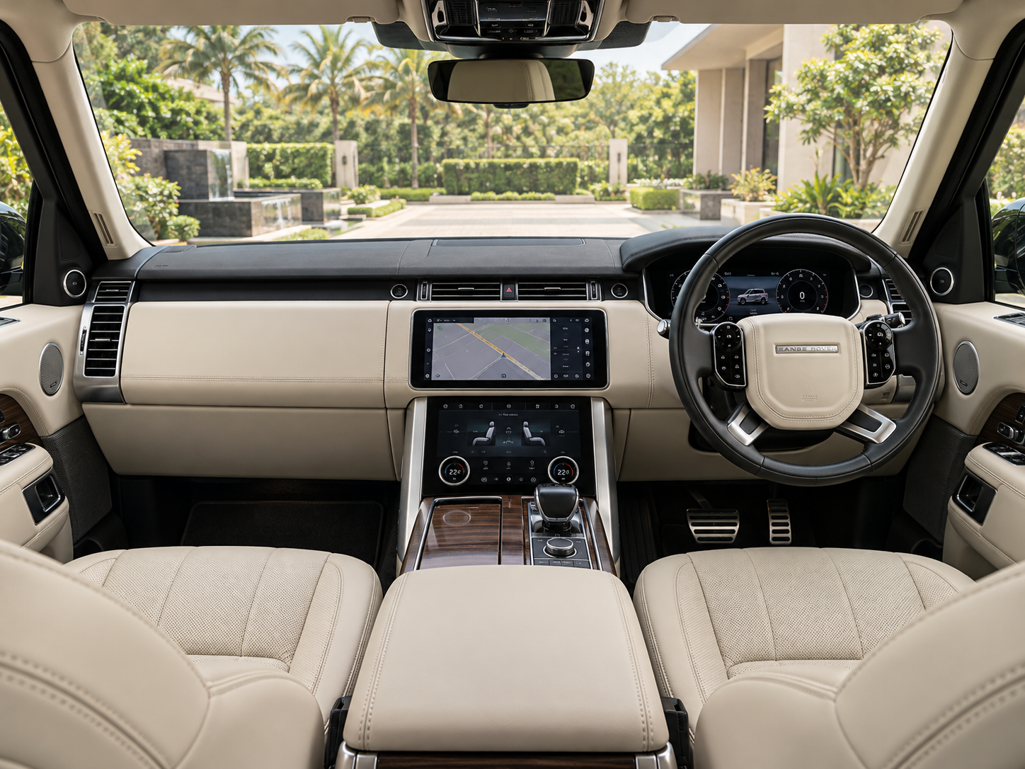 ivory range rover autobiography cockpit