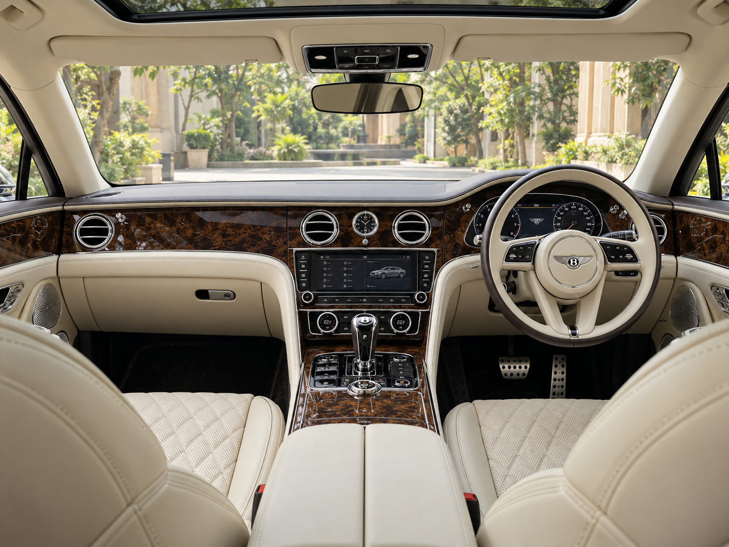 right hand drive bentley flying spur cockpit